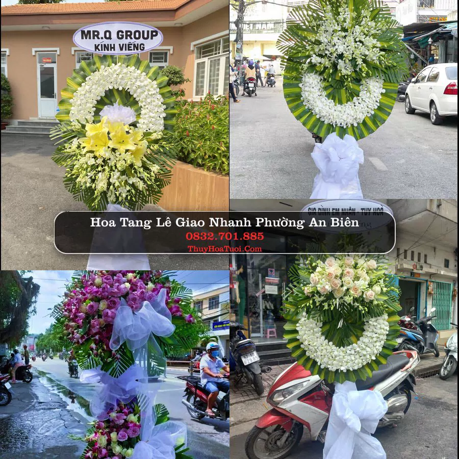 Kệ hoa tang lễ giao tại Phường An Biên, Hải Phòng