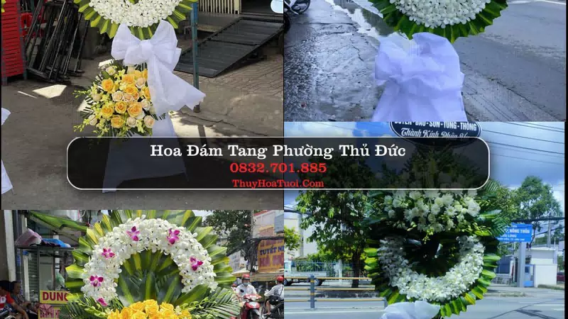 Đặt Vòng Hoa Chia Buồn tại Phường Thủ Đức, TP.HCM