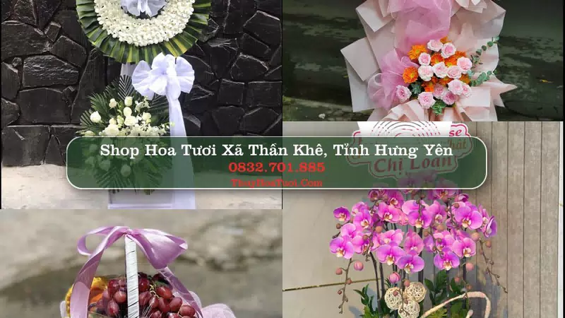 Shop Hoa Tươi Xã Thần Khê - Tỉnh Hưng Yên