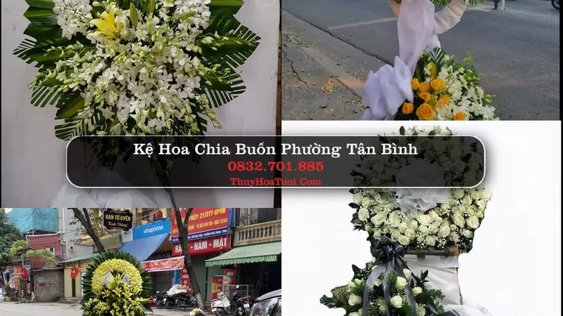Đặt Vòng Hoa Chia Buồn tại Phường Tân Bình, TP.HCM