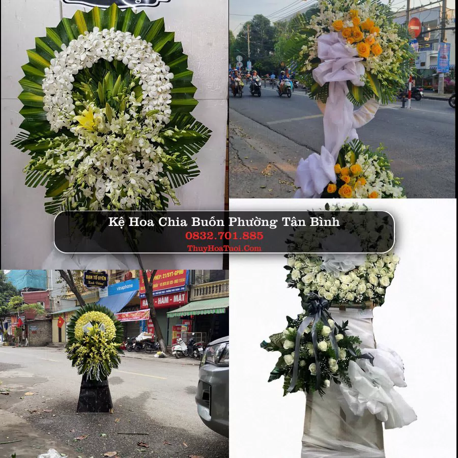 Đặt Vòng Hoa Chia Buồn tại Phường Tân Bình, TP.HCM