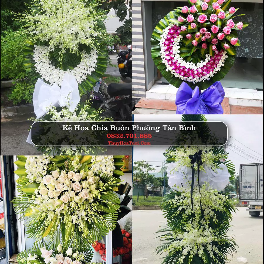 Vòng hoa chia buồn Phường Tân Bình - ThuyHoaTuoi.Com