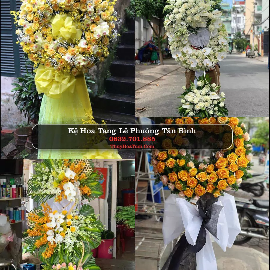 Kệ hoa tang lễ giao tại Phường Tân Bình, TP.HCM