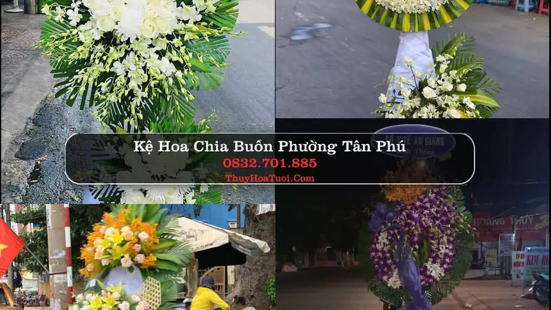 Đặt Vòng Hoa Chia Buồn tại Phường Tân Phú, TP.HCM