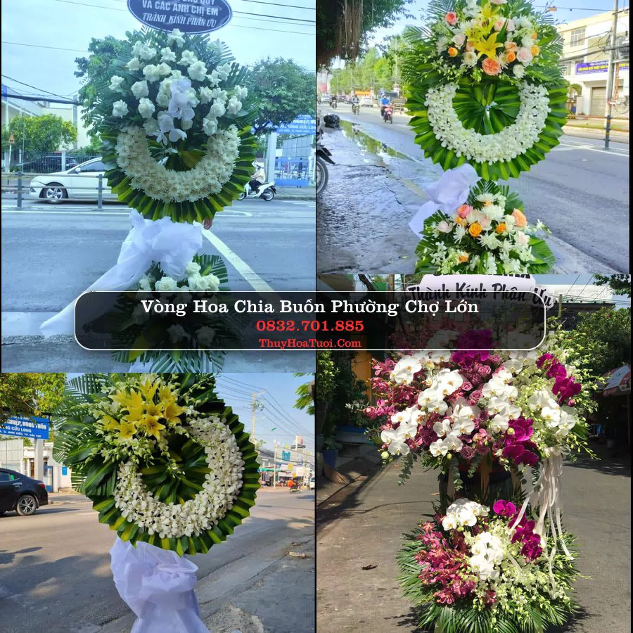 Đặt Vòng Hoa Chia Buồn tại Phường Chợ Lớn, TP.HCM