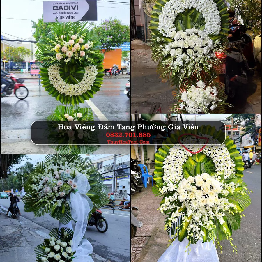 Đặt Vòng Hoa Tang Lễ tại Phường Gia Viên, Hải Phòng