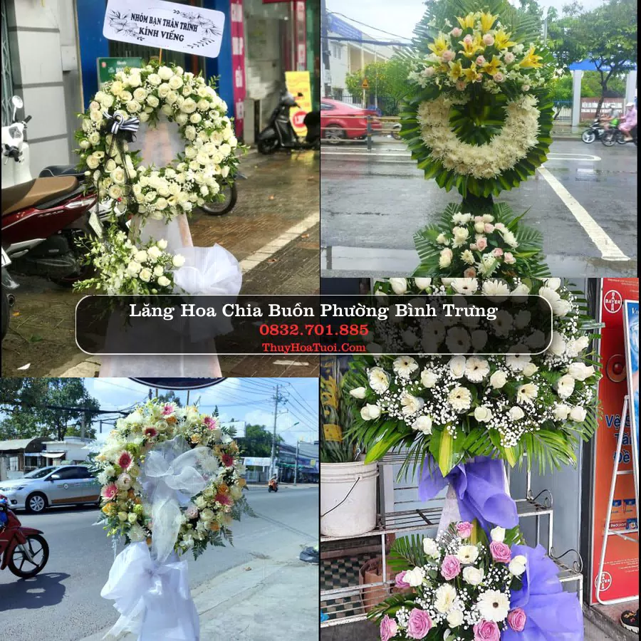 Đặt Hoa Tang Lễ tại Phường Bình Trưng, TP.HCM