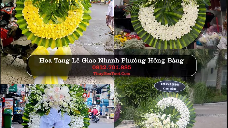Đặt Hoa Tang Lễ tại Phường Hồng Bàng, Hải Phòng