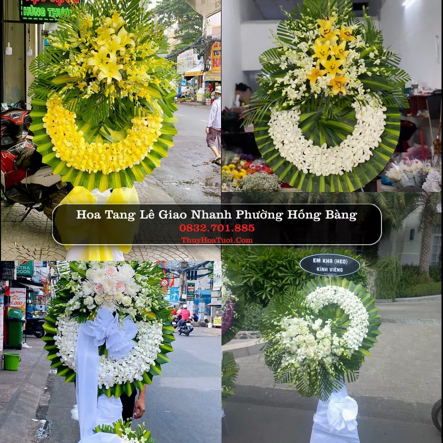 Đặt Hoa Tang Lễ tại Phường Hồng Bàng, Hải Phòng