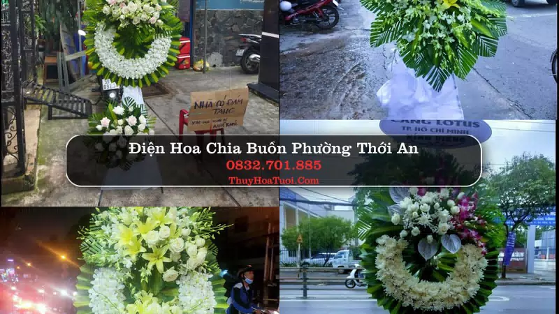 Đặt Hoa Tang Lễ tại Phường Thới An, TP.HCM