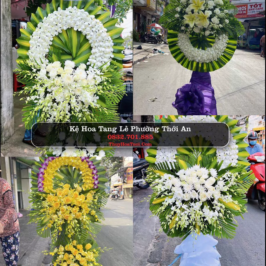Kệ hoa tang lễ giao tại Phường Thới An, TP.HCM