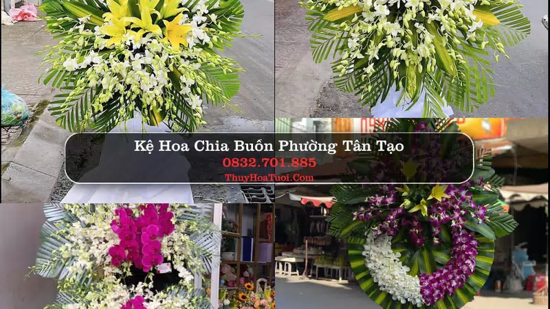 Đặt Vòng Hoa Chia Buồn tại Phường Tân Tạo, TP.HCM