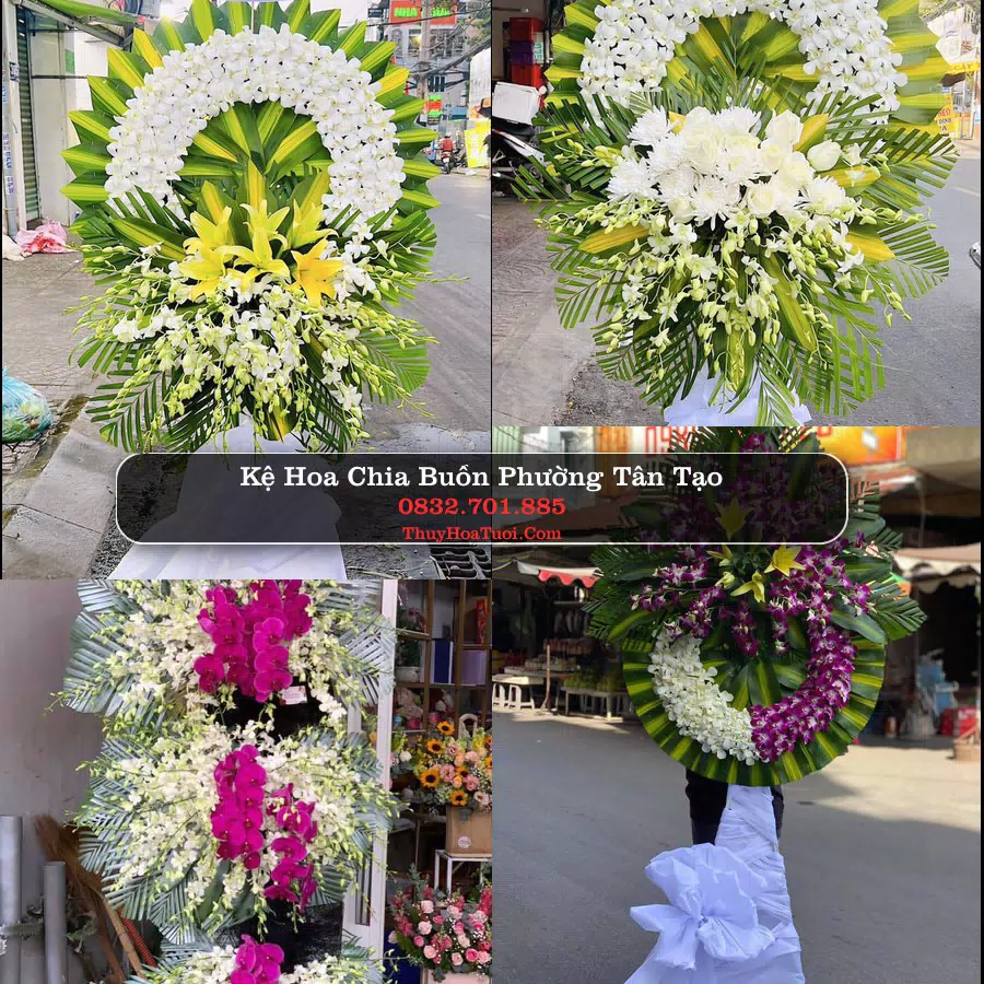 Đặt Vòng Hoa Chia Buồn tại Phường Tân Tạo, TP.HCM