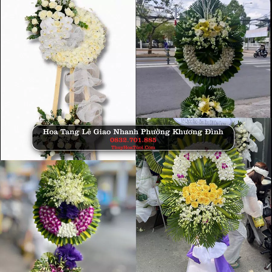 Kệ hoa tang lễ giao tại Phường Khương Đình, Hà Nội