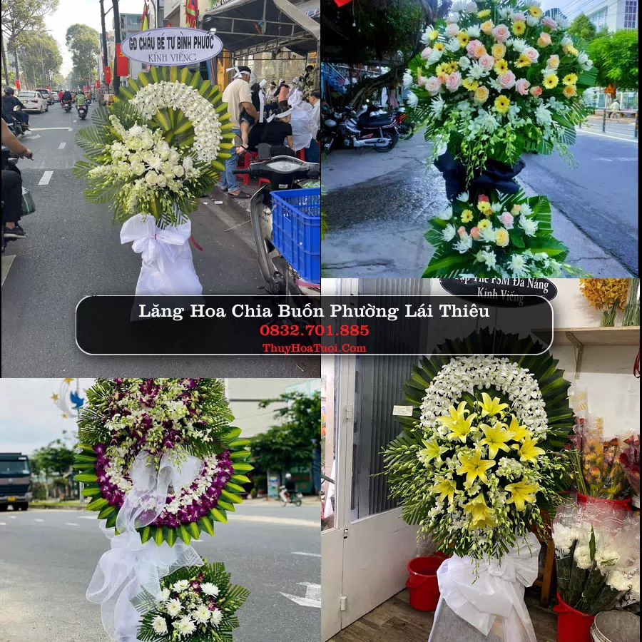 Đặt Vòng Hoa Chia Buồn tại Phường Lái Thiêu, TP.HCM
