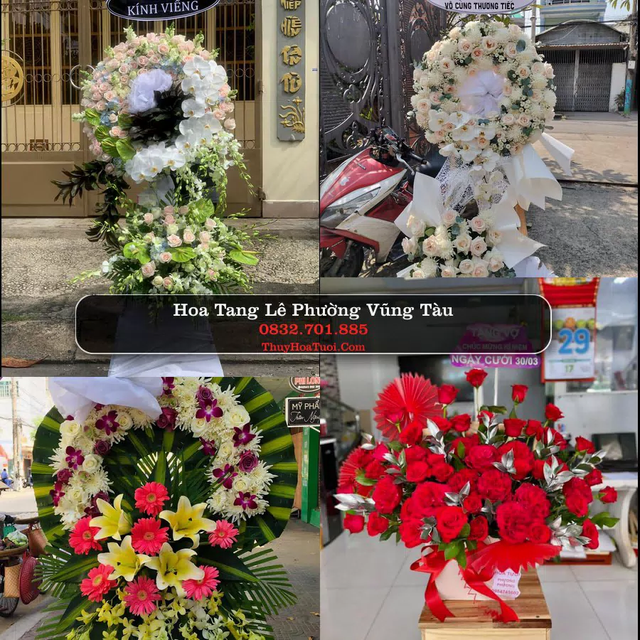 Đặt Vòng Hoa Chia Buồn tại Phường Vũng Tàu, TP.HCM