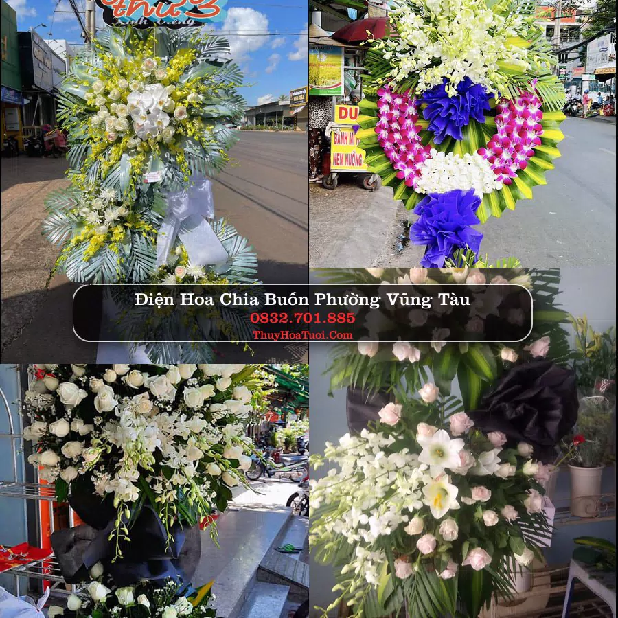 Kệ hoa tang lễ giao tại Phường Vũng Tàu, TP.HCM
