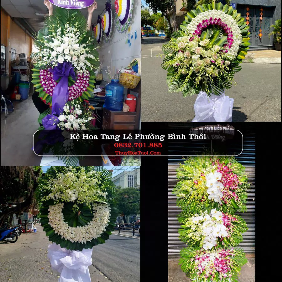 Kệ hoa tang lễ giao tại Phường Bình Thới, TP.HCM