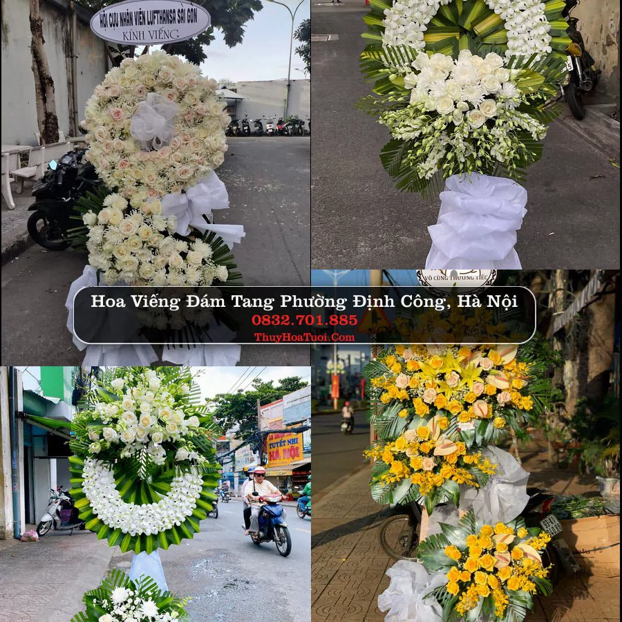 Kệ hoa tang lễ giao tại Phường Định Công, Hà Nội