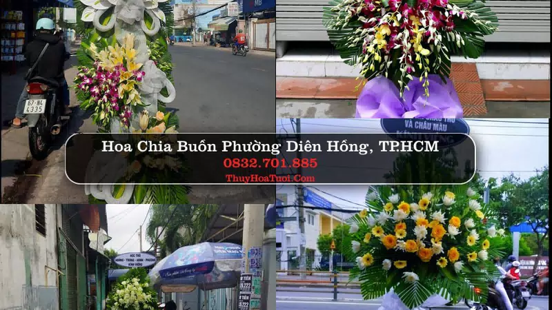 Đặt Hoa Chia Buồn tại Phường Diên Hồng, TP.HCM