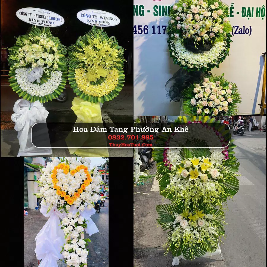 Đặt Vòng Hoa Chia Buồn tại Phường An Khê, Đà Nẵng