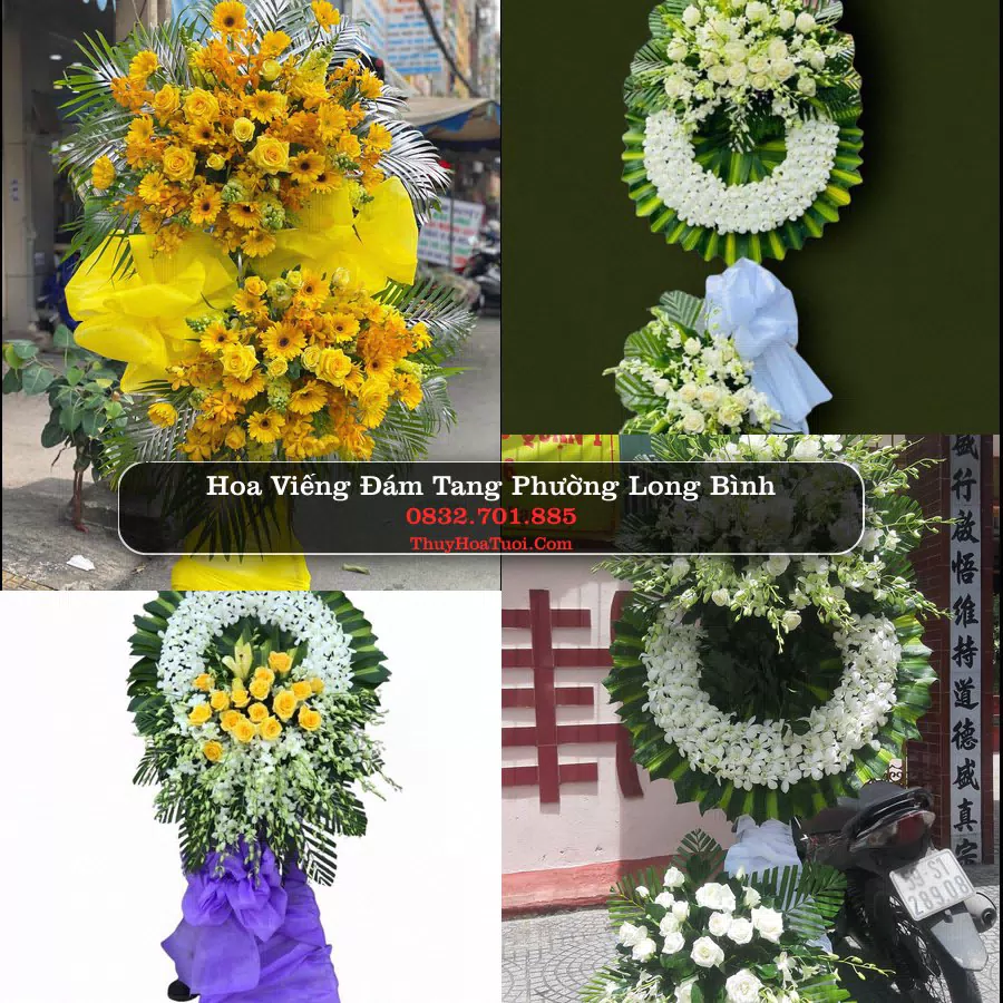 Kệ hoa tang lễ giao tại Phường Long Bình, TP.HCM