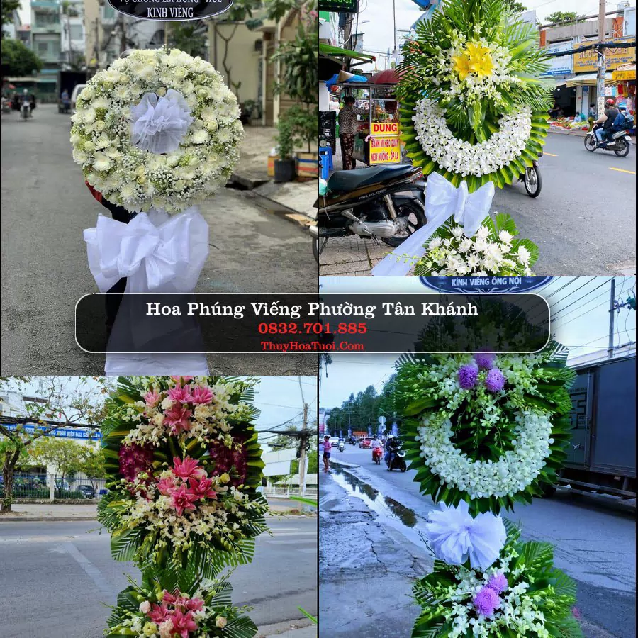 Đặt Hoa Đám Tang tại Phường Tân Khánh, TP.HCM