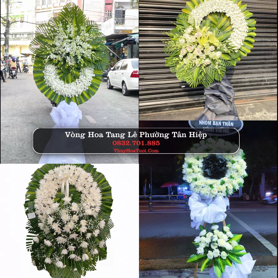 Kệ hoa tang lễ giao tại Phường Tân Hiệp, TP.HCM