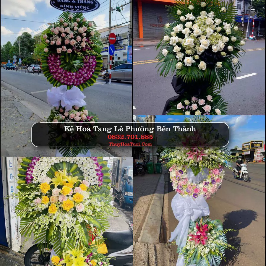 Đặt Vòng Hoa Chia Buồn tại Phường Bến Thành, TP.HCM
