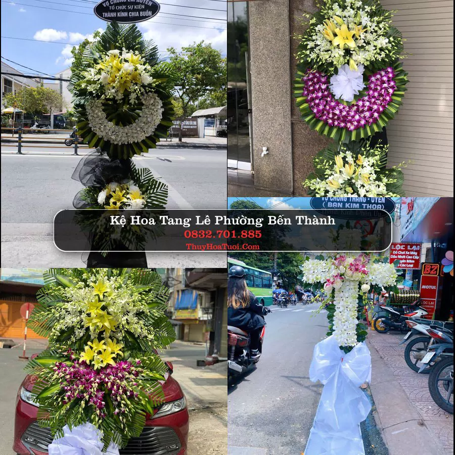 Kệ hoa tang lễ giao tại Phường Bến Thành, TP.HCM