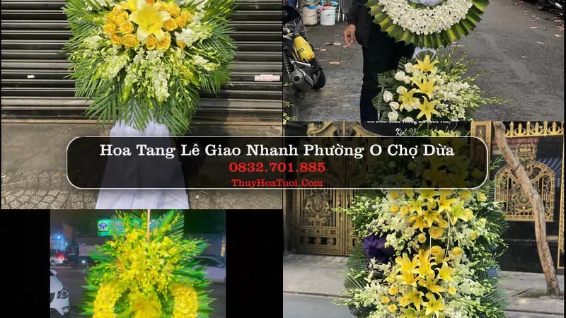 Đặt Hoa Chia Buồn tại Phường Ô Chợ Dừa, Hà Nội