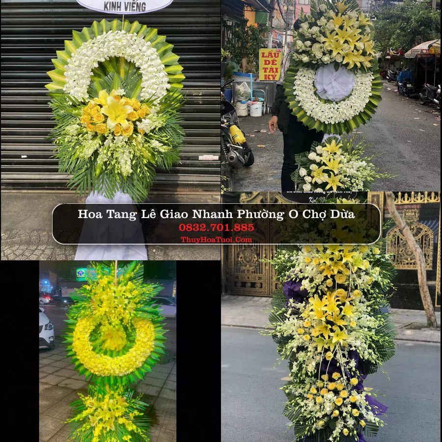 Đặt Hoa Chia Buồn tại Phường Ô Chợ Dừa, Hà Nội
