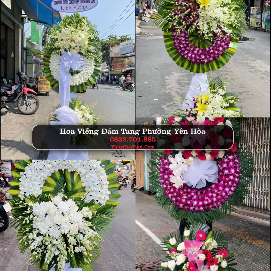 Kệ hoa tang lễ giao tại Phường Yên Hòa, Hà Nội