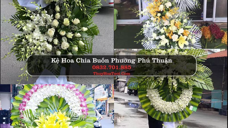 Đặt Vòng Hoa Chia Buồn tại Phường Phú Thuận, TP.HCM