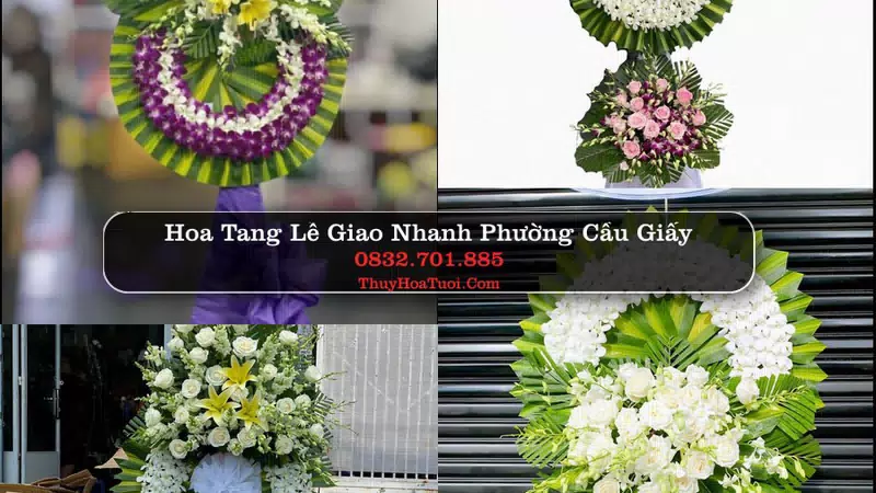 Đặt Hoa Tang Lễ tại Phường Cầu Giấy, Hà Nội