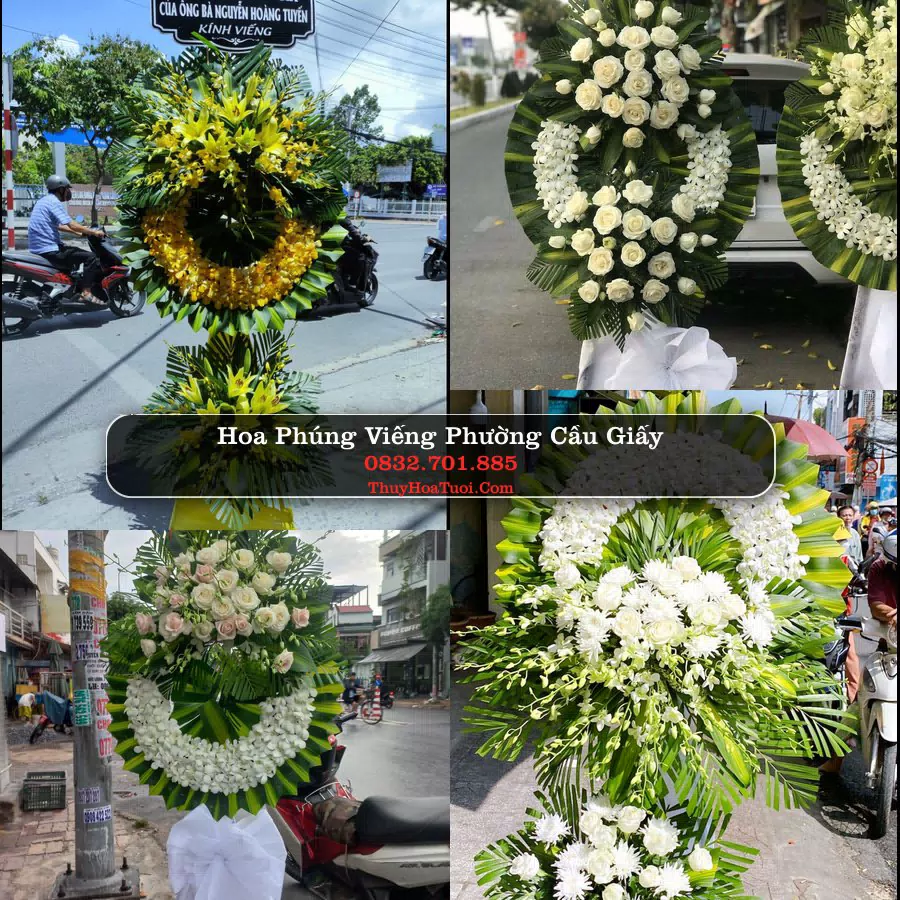 Kệ hoa tang lễ giao tại Phường Cầu Giấy, Hà Nội