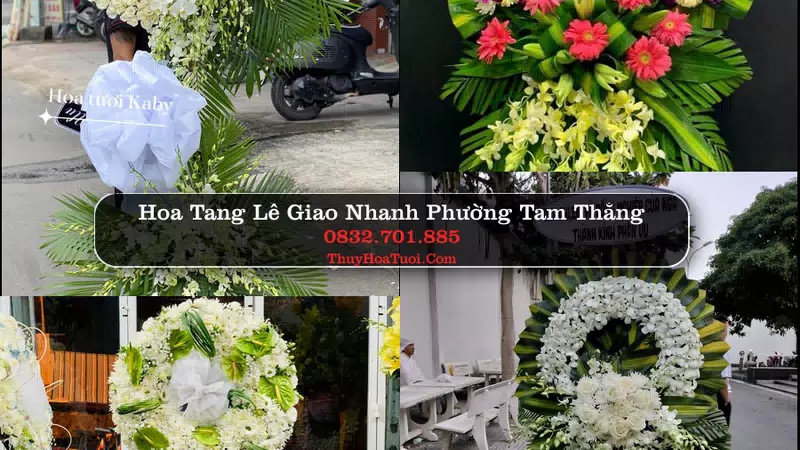 Đặt Vòng Hoa Tang Lễ tại Phường Tam Thắng, TP.HCM