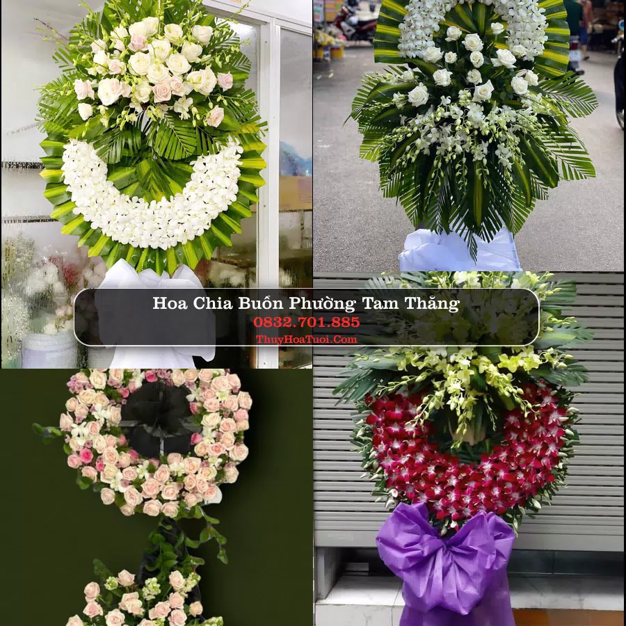 Kệ hoa tang lễ giao tại Phường Tam Thắng, TP.HCM