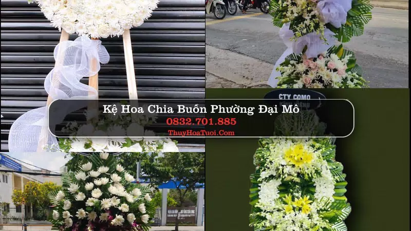 Đặt Vòng Hoa Chia Buồn tại Phường Đại Mỗ, Hà Nội