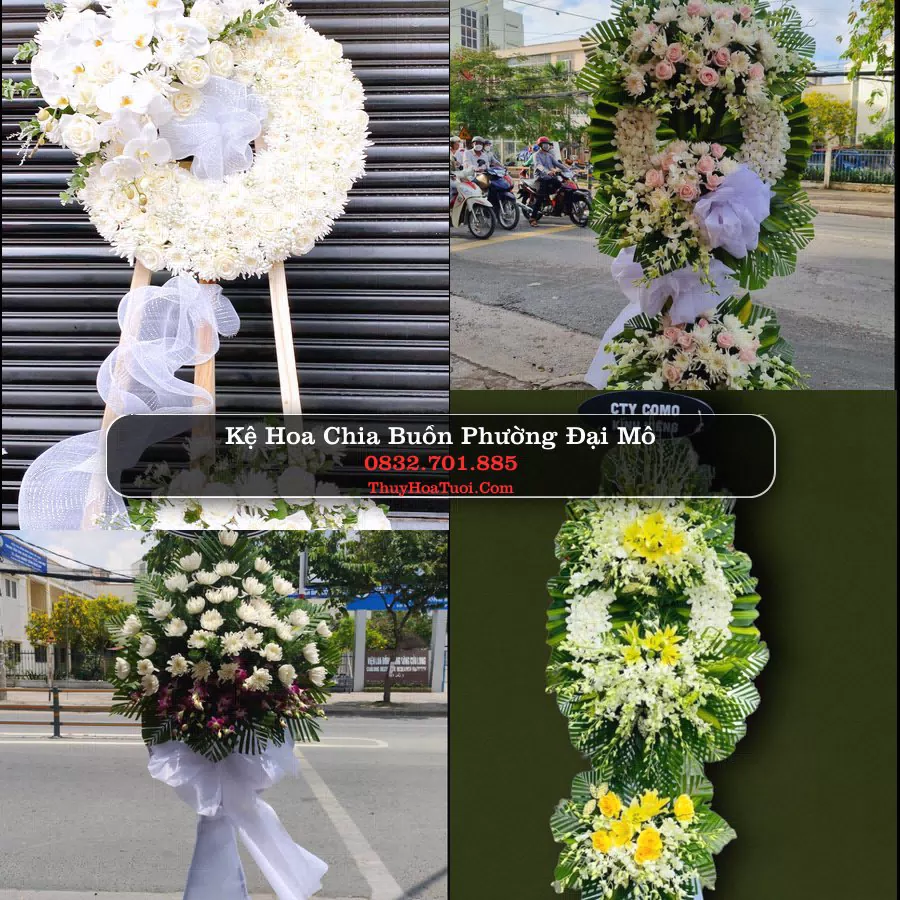 Đặt Vòng Hoa Chia Buồn tại Phường Đại Mỗ, Hà Nội