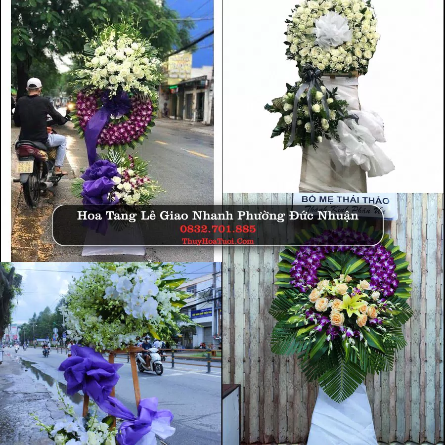 Đặt Vòng Hoa Chia Buồn tại Phường Đức Nhuận, TP.HCM