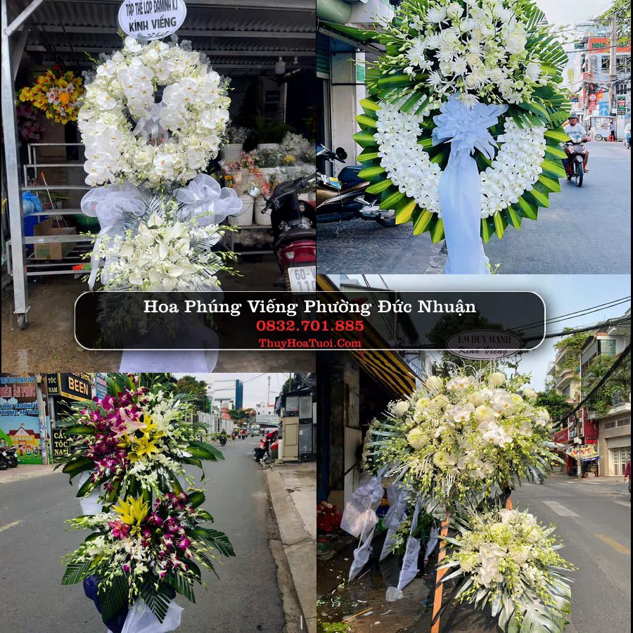 Kệ hoa tang lễ giao tại Phường Đức Nhuận, TP.HCM