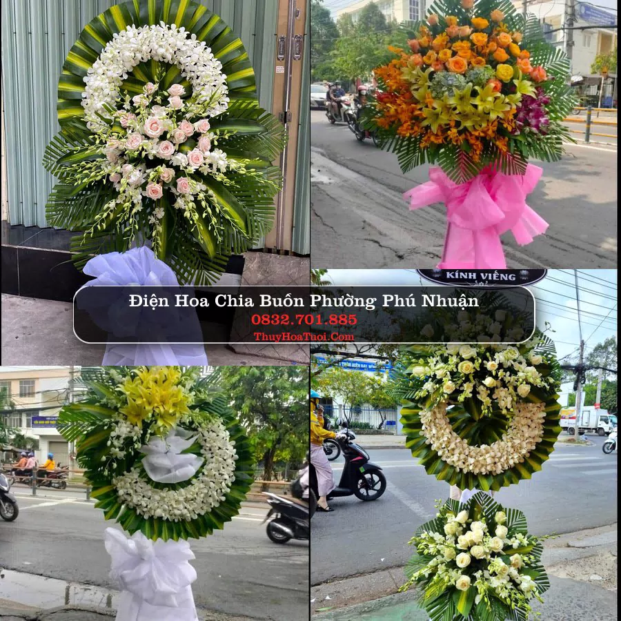Đặt Hoa Tang Lễ tại Phường Phú Nhuận, TP.HCM