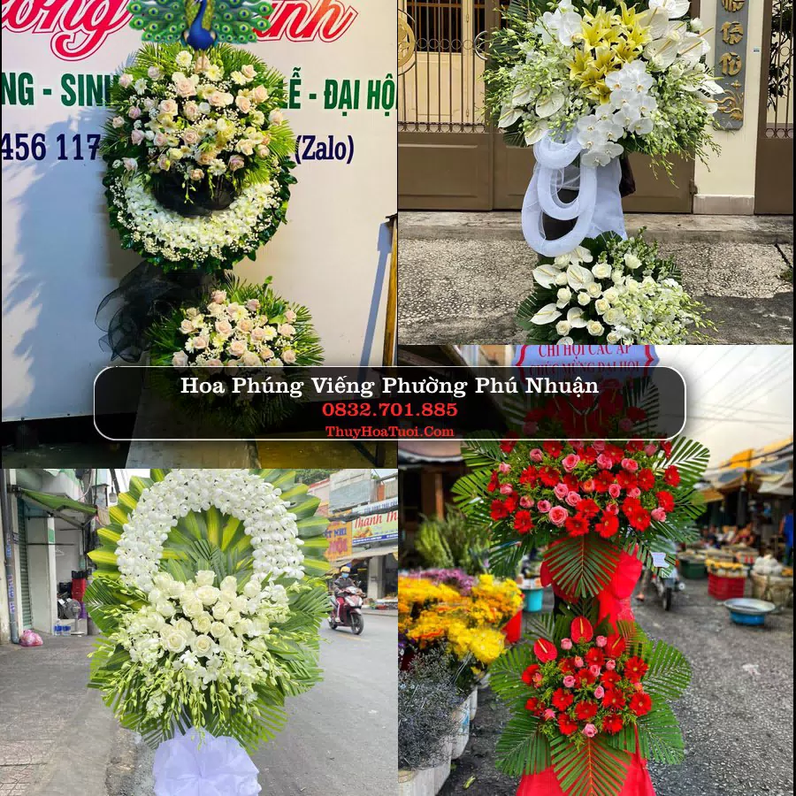 Kệ hoa tang lễ giao tại Phường Phú Nhuận, TP.HCM