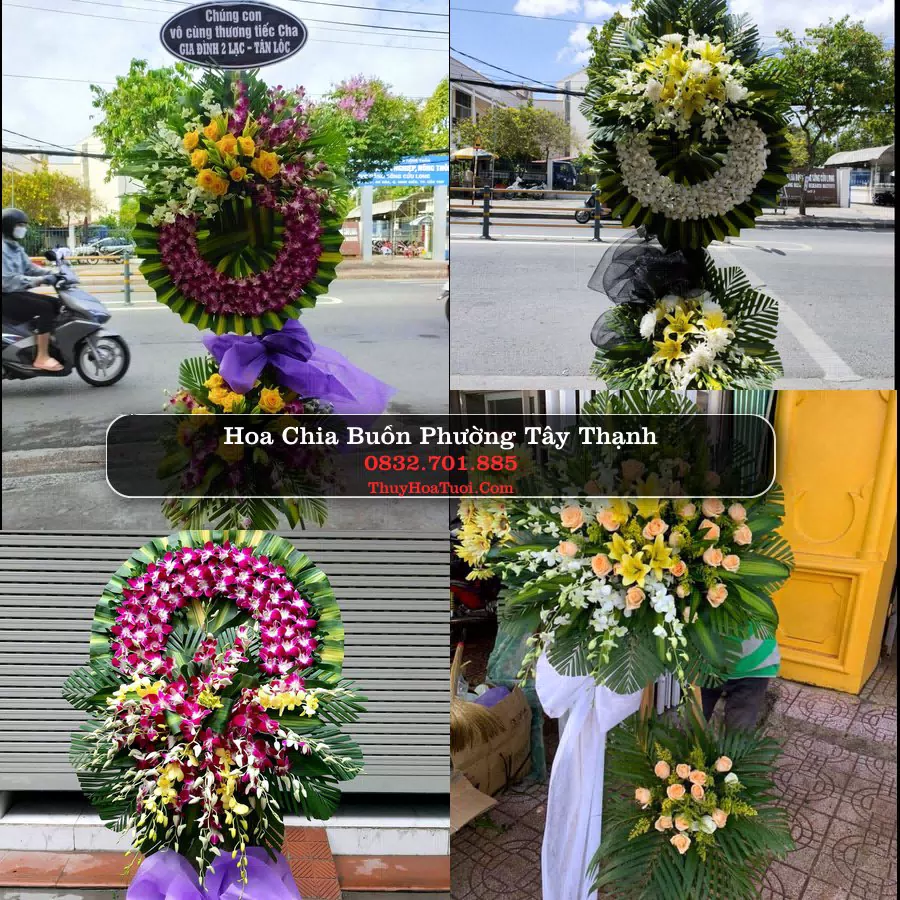 Đặt Hoa Tang Lễ tại Phường Tây Thạnh, TP.HCM