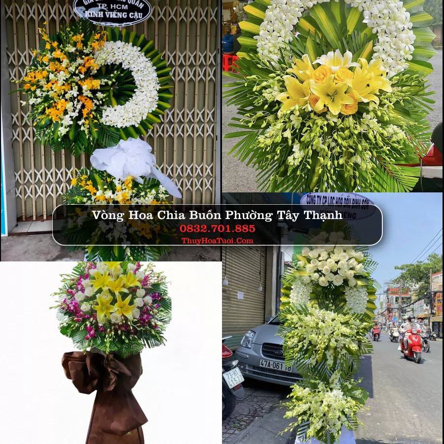 Kệ hoa tang lễ giao tại Phường Tây Thạnh, TP.HCM
