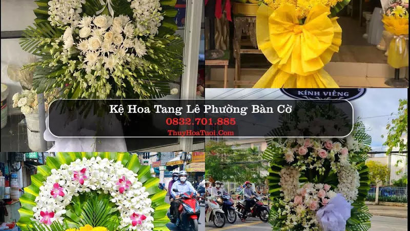 Đặt Hoa Chia Buồn tại Phường Bàn Cờ, TP.HCM