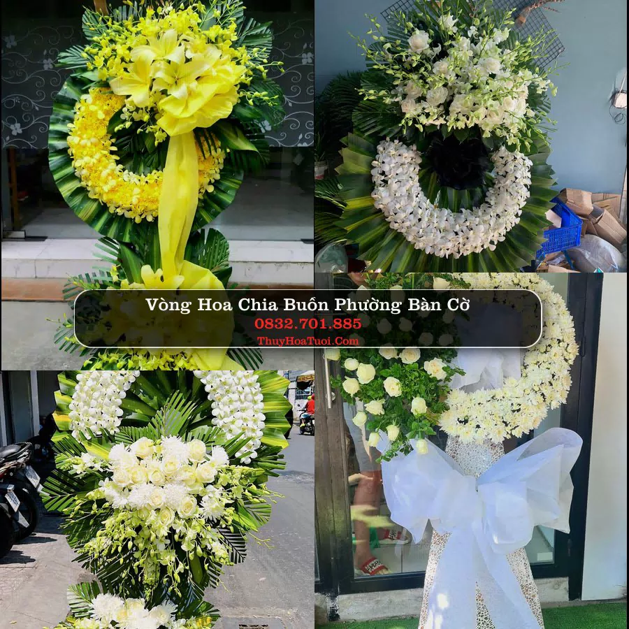 Kệ hoa tang lễ giao tại Phường Bàn Cờ, TP.HCM