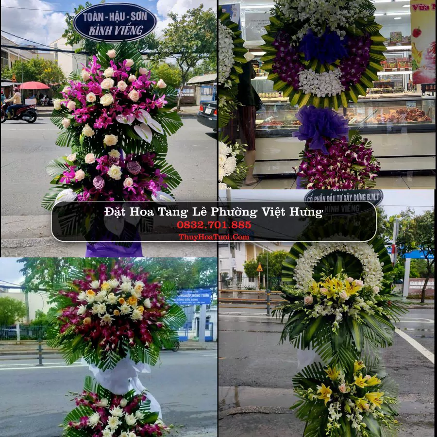 Kệ hoa tang lễ giao tại Phường Việt Hưng, Hà Nội