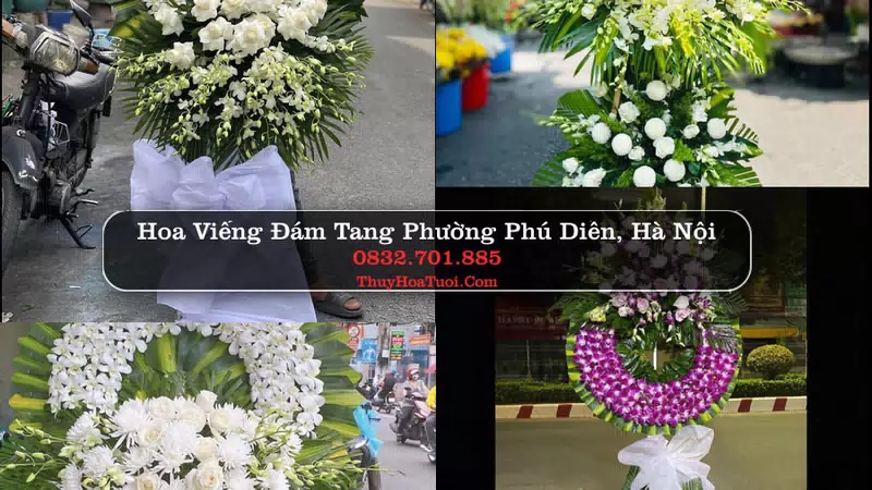Đặt Vòng Hoa Tang Lễ tại Phường Phú Diễn, Hà Nội